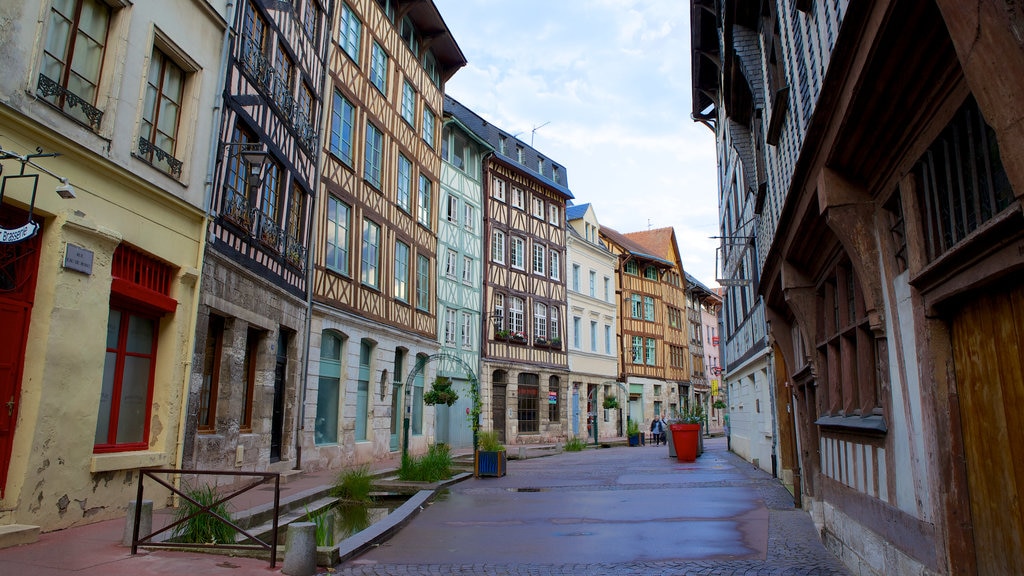 Rouen which includes a city