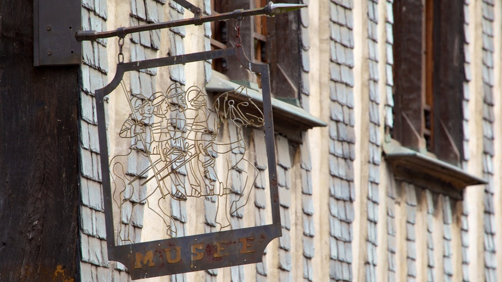 Rouen featuring signage