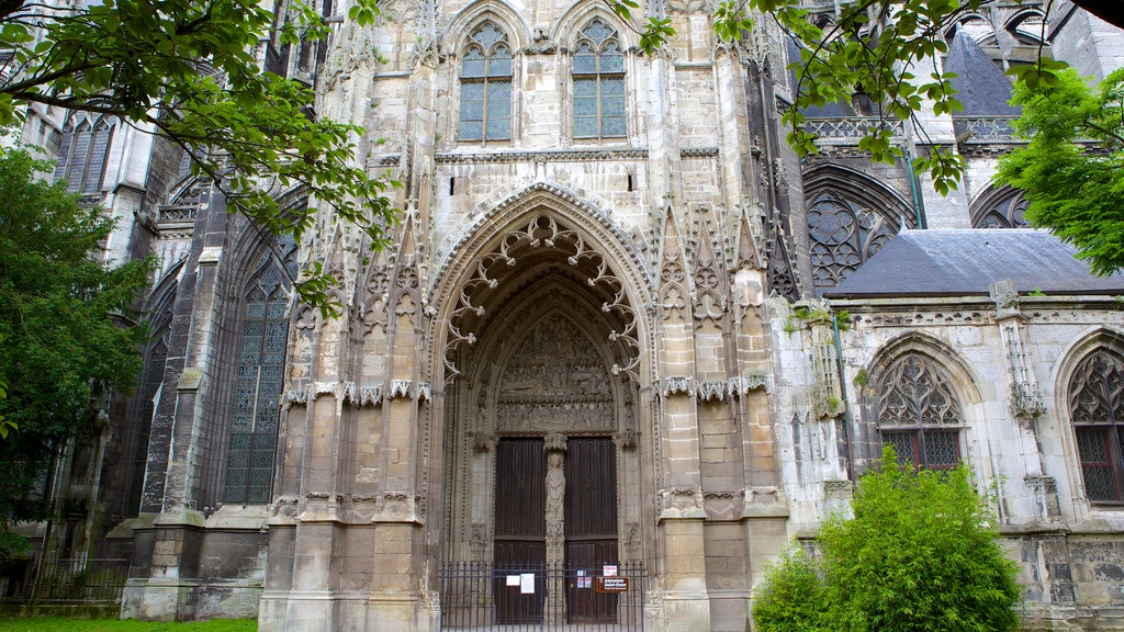 Skt. Ouen-kirken som omfatter en kirke eller en katedral