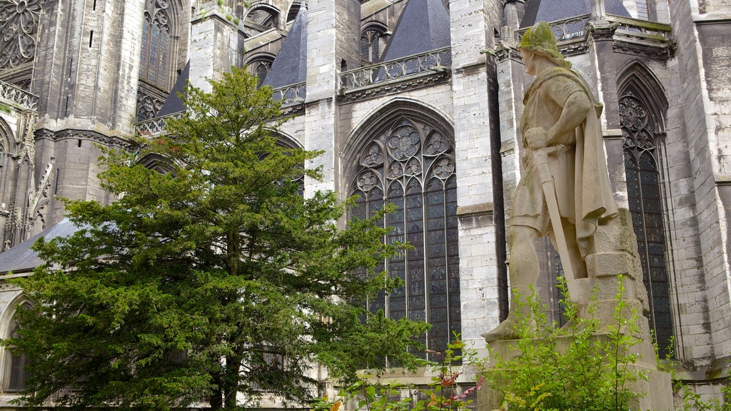 Skt. Ouen-kirken som omfatter en kirke eller en katedral