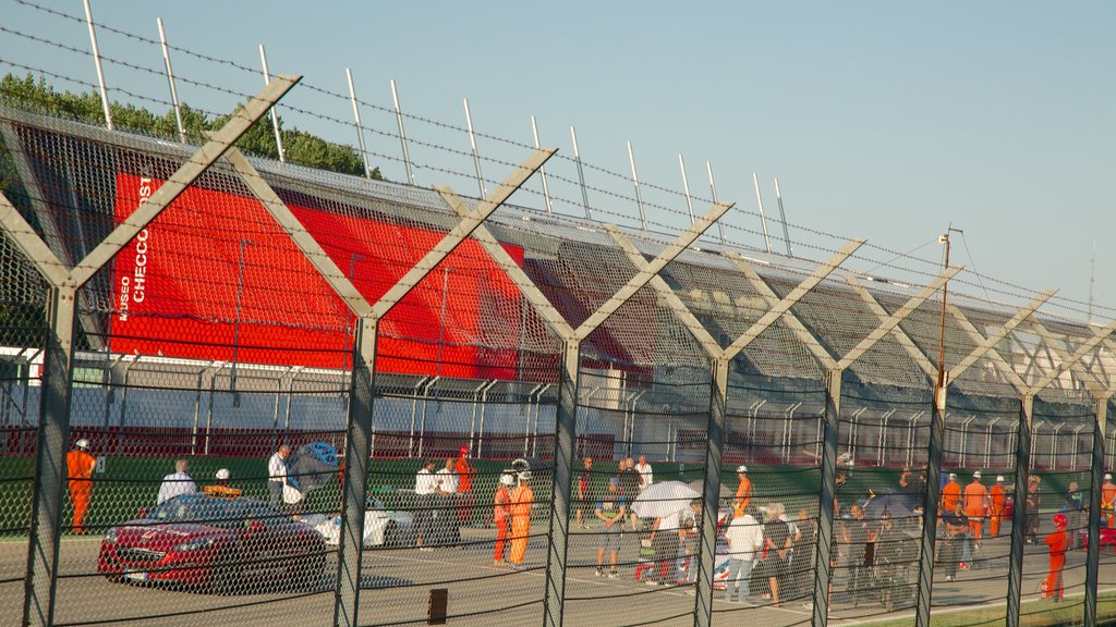 Imola which includes a sporting event