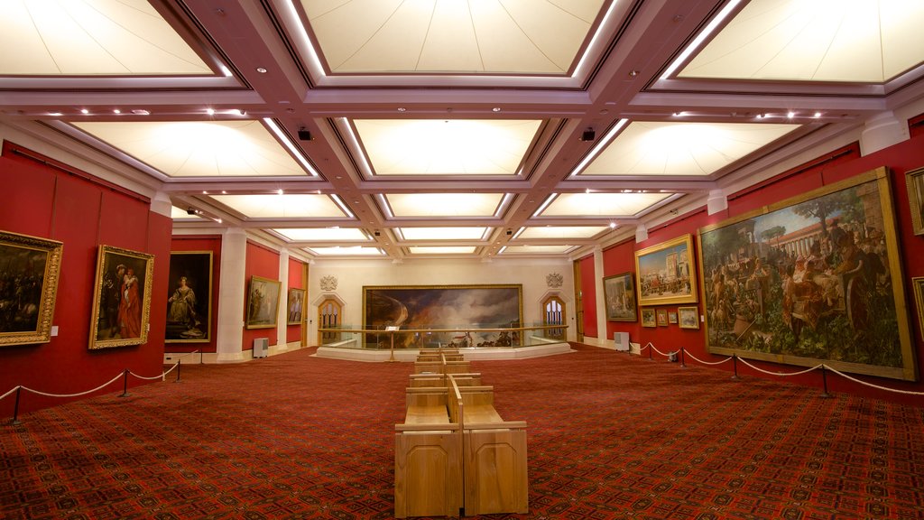 London Guildhall which includes interior views