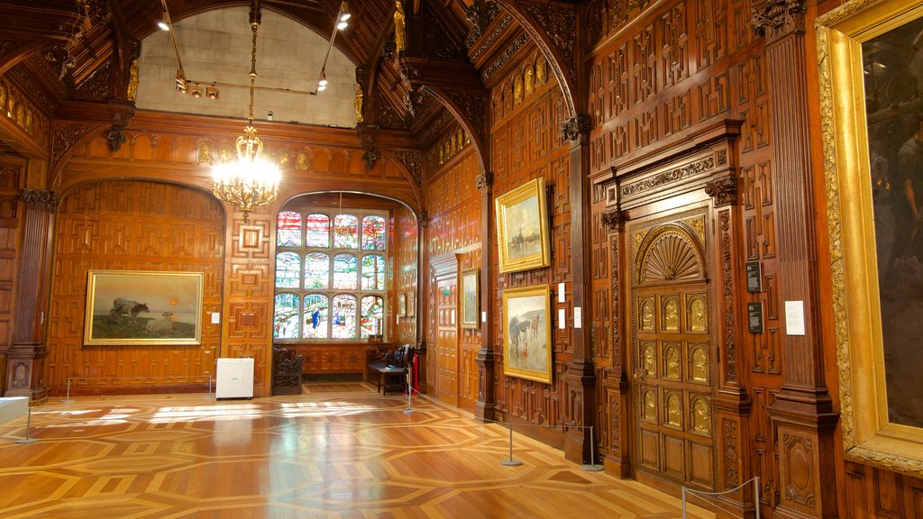 Two Temple Place showing interior views and heritage elements