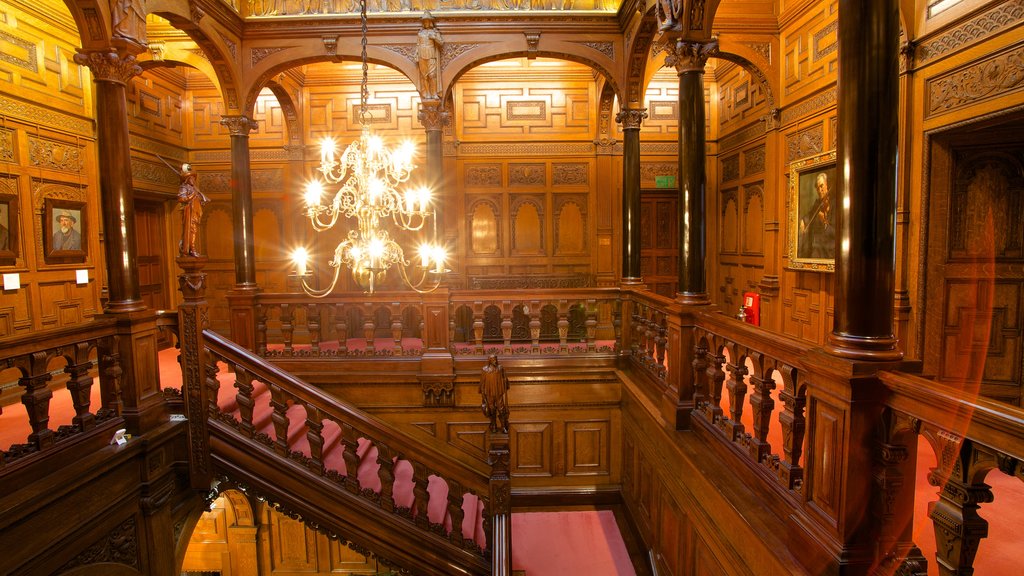 Two Temple Place showing heritage elements and interior views