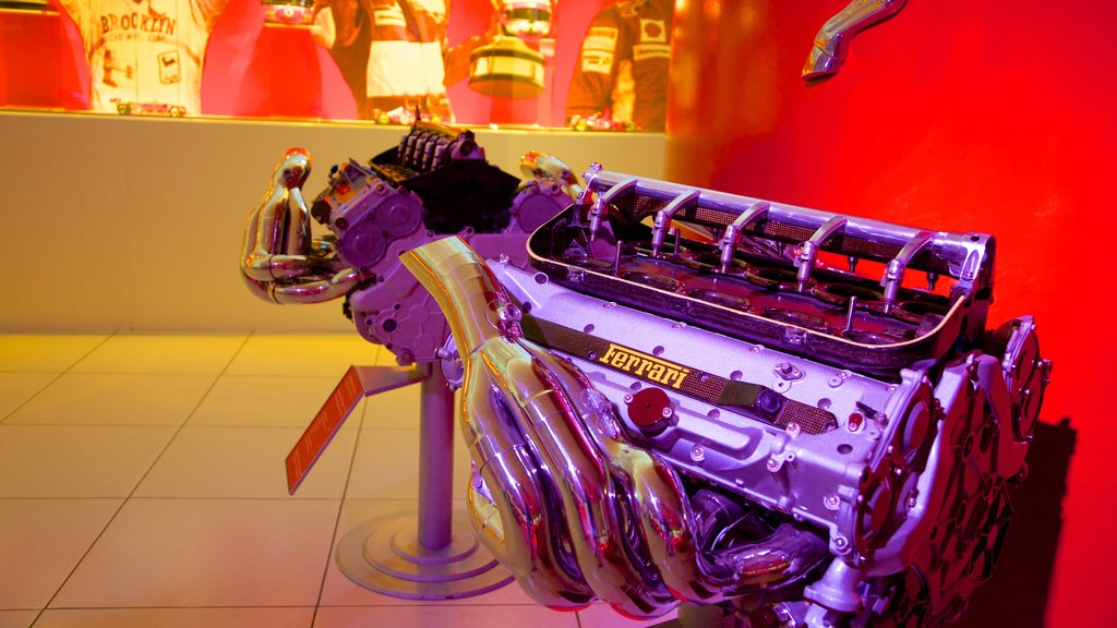 Ferrari Museum showing interior views