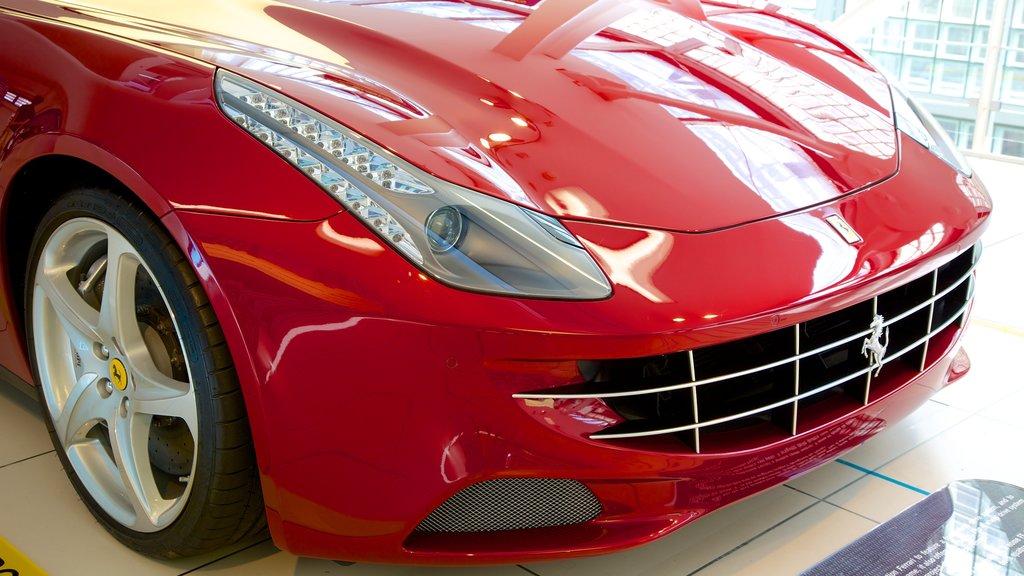 Ferrari Museum showing interior views