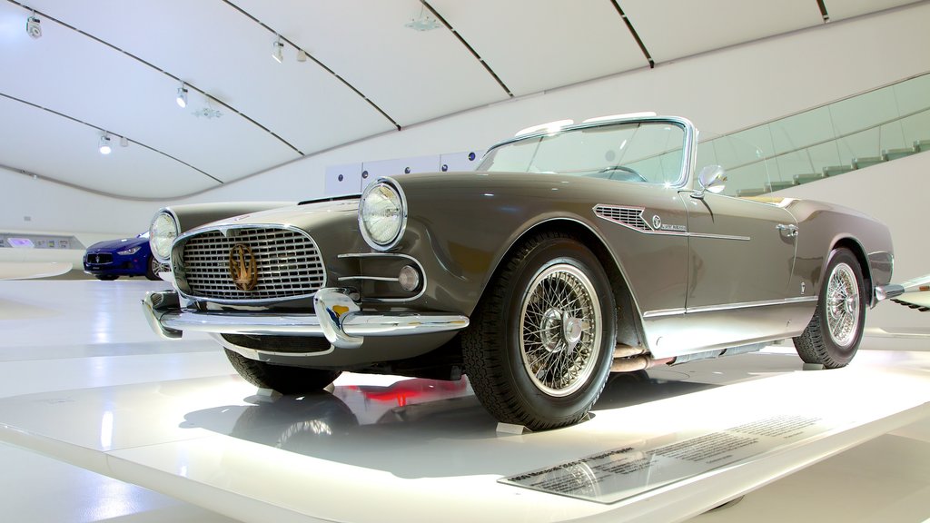 Museo Casa Enzo Ferrari featuring interior views