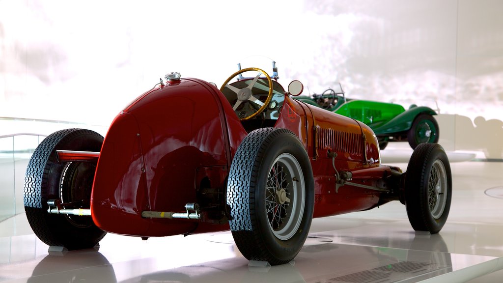 Museo Casa Enzo Ferrari showing interior views