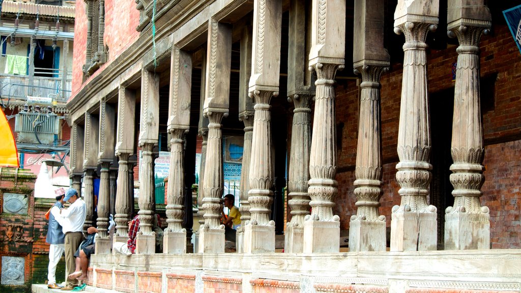 Templo Pashupatinath que incluye patrimonio de arquitectura y elementos del patrimonio