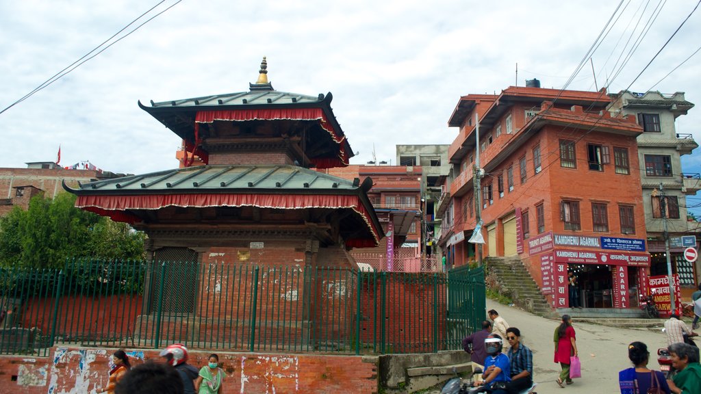 Pashupatinath-templet presenterar en stad