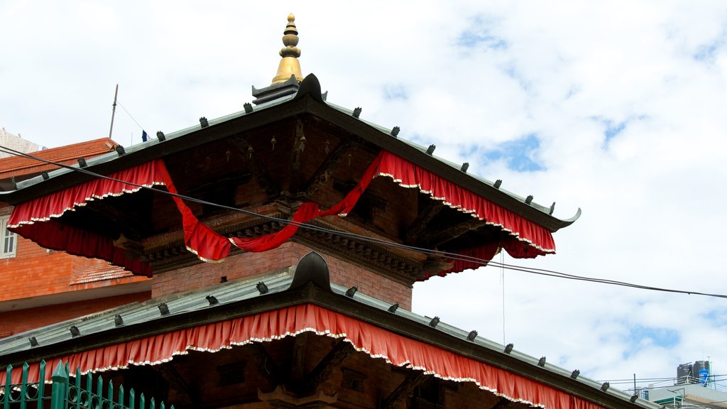 Pashupatinath-templet som inkluderar ett tempel eller plats för dyrkan