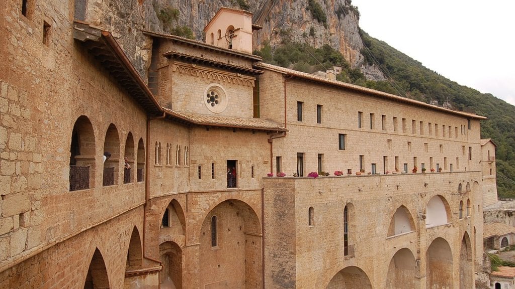 Il Sacro Speco di Subiaco. Foto pixabay
