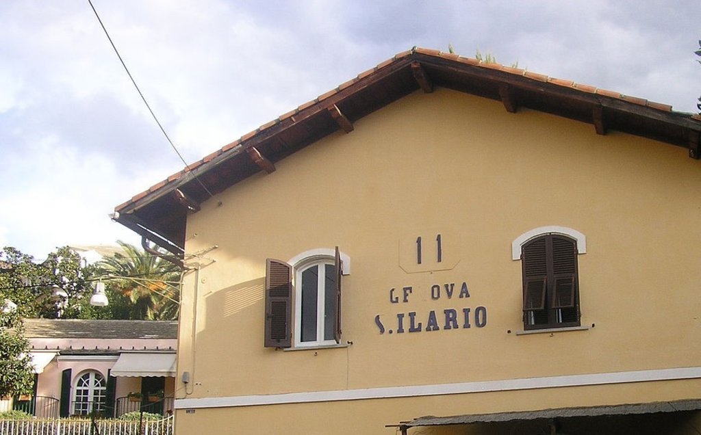 La Stazione di Sant'Ilario, oggi non più in funzione - Di Io - Opera propria, Pubblico dominio, https://commons.wikimedia.org/w/index.php?curid=6568884