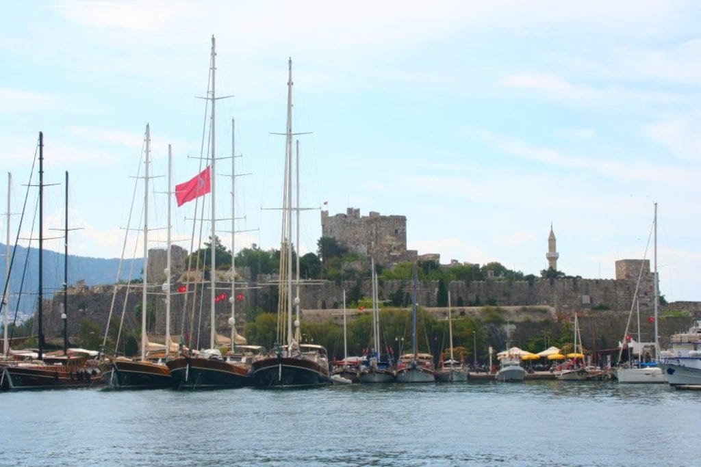 Il castello di Bodrum visto dal mare - Photo Credit: Francesca Spanò