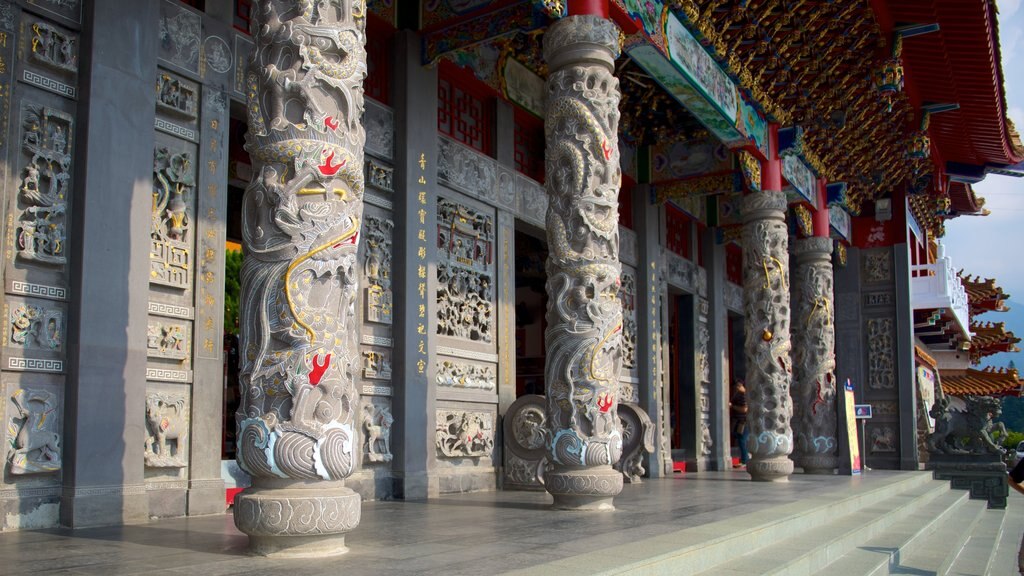 Wen Wu Chao montrant un temple ou un lieu d’adoration et éléments du patrimoine