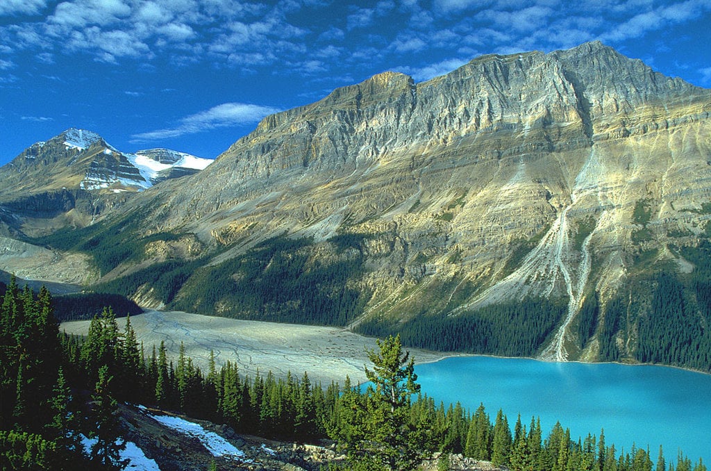 Peyto Lake - Banff National Park in the Canadian Rockies - By Christian Abend from Laufen /, Bayern / Deutschland (Peyto Lake am Icefields Parkway)  , via Wikimedia Commons
