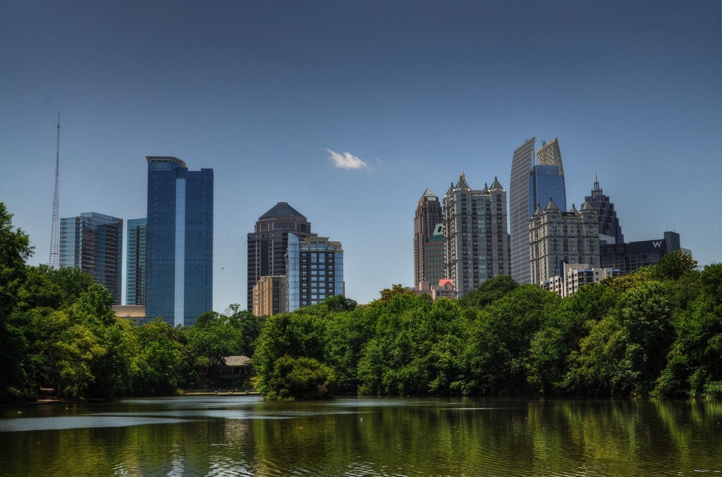 Atlanta (by Mike, CC BY 2.0, https://www.flickr.com/photos/downeym/4633290666/ )