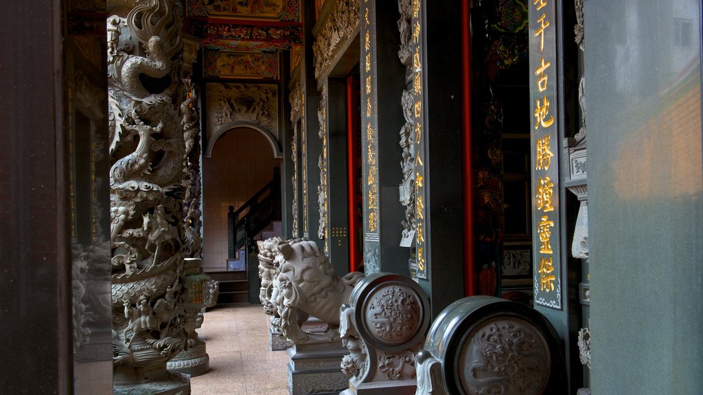 Dianji Temple featuring heritage elements and a temple or place of worship