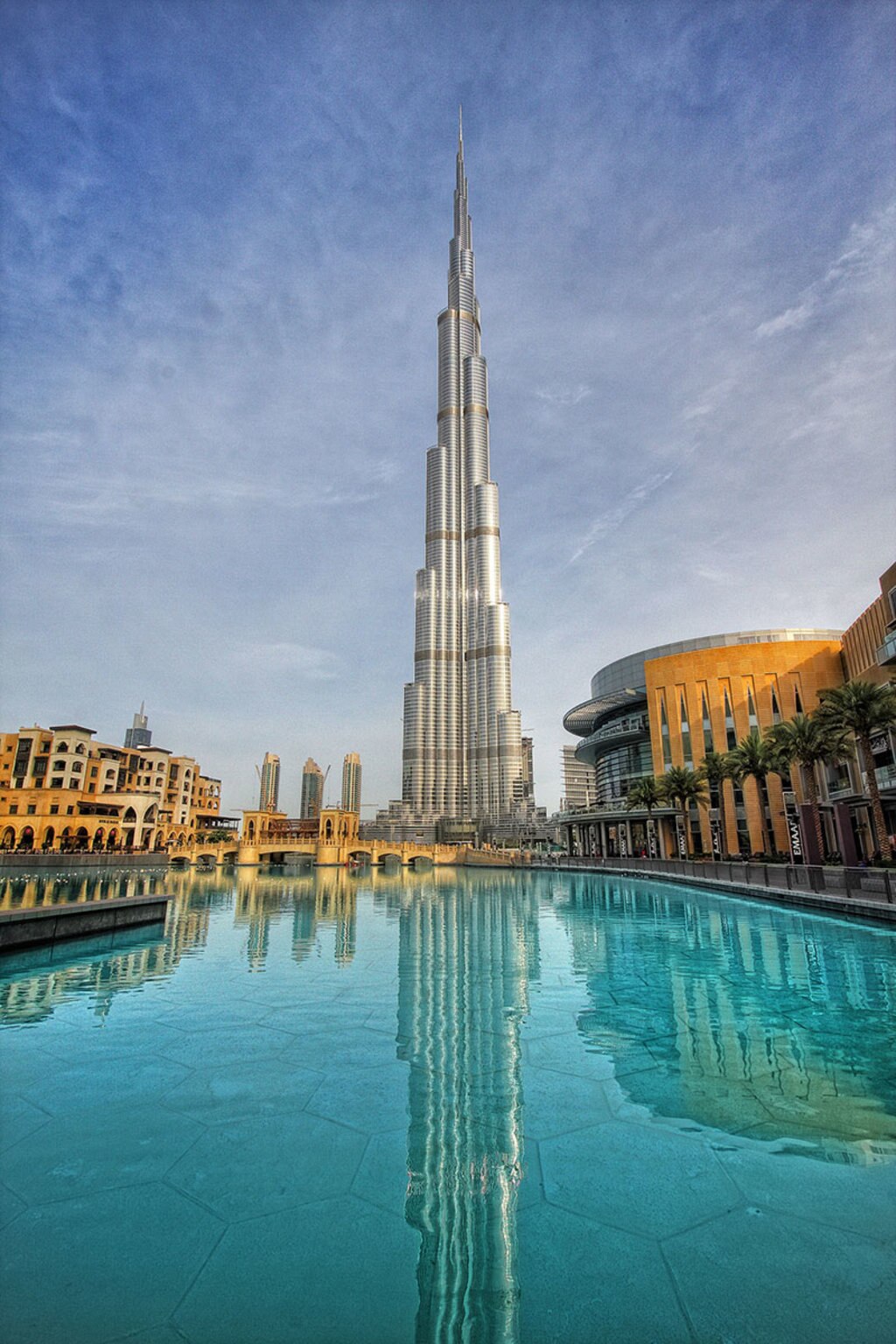 Il Burj Khalifa, l'edificio più alto del mondo