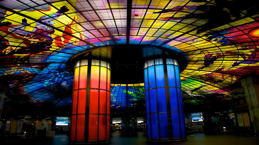 Dome of Light featuring interior views