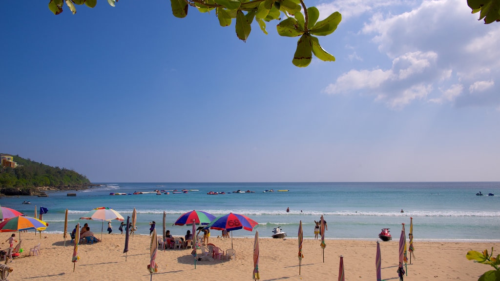 Nan Wan Beach which includes a beach