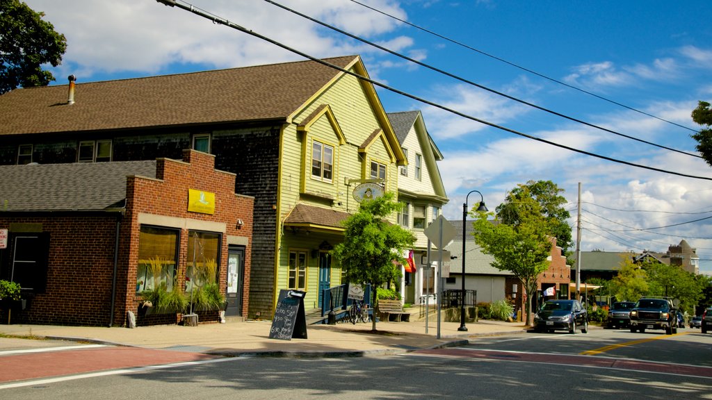 Jamestown showing street scenes