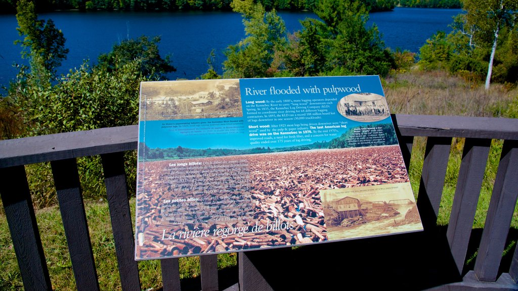 Solon showing signage and views