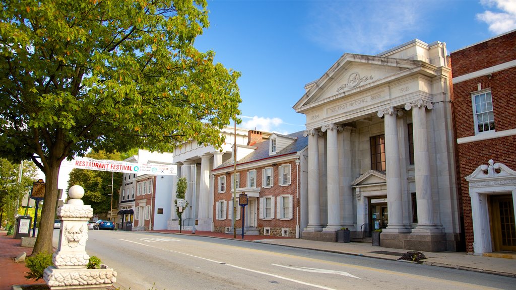 West Chester showing heritage architecture