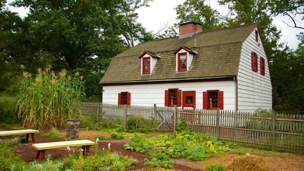 Washington Crossing og byder på et hus