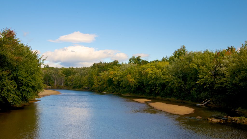 Fryeburg featuring a river or creek