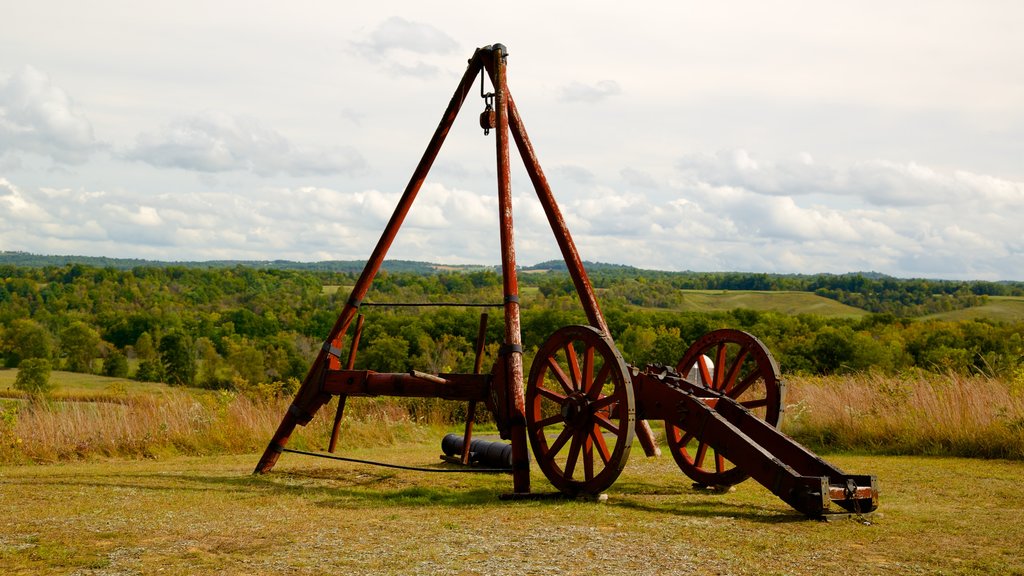 Saratoga National Historical Park which includes tranquil scenes and heritage architecture