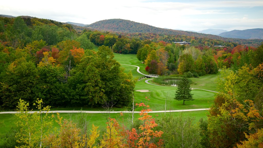 Golf de Killington montrant panoramas