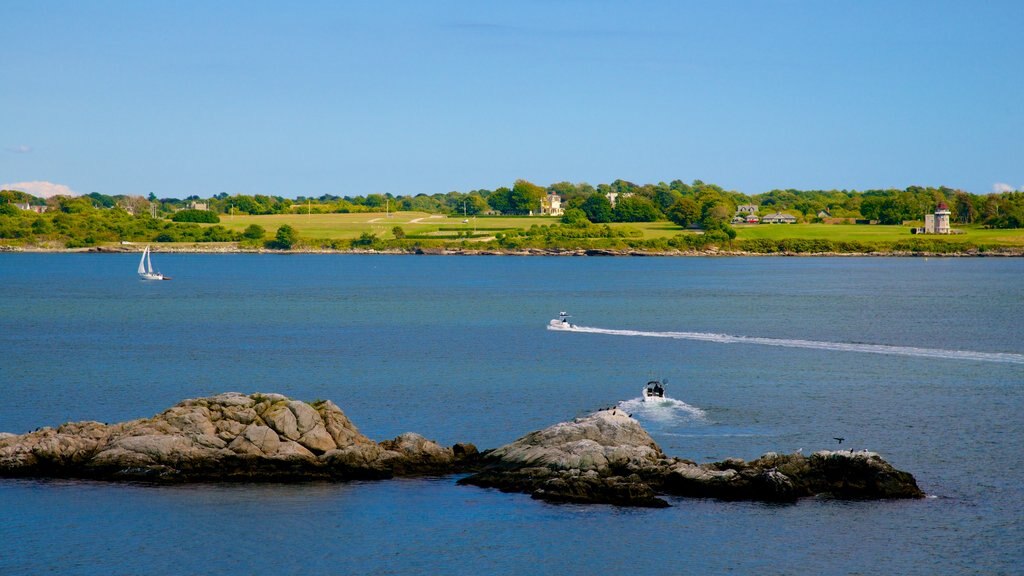 Fort Wetherill State Park featuring general coastal views