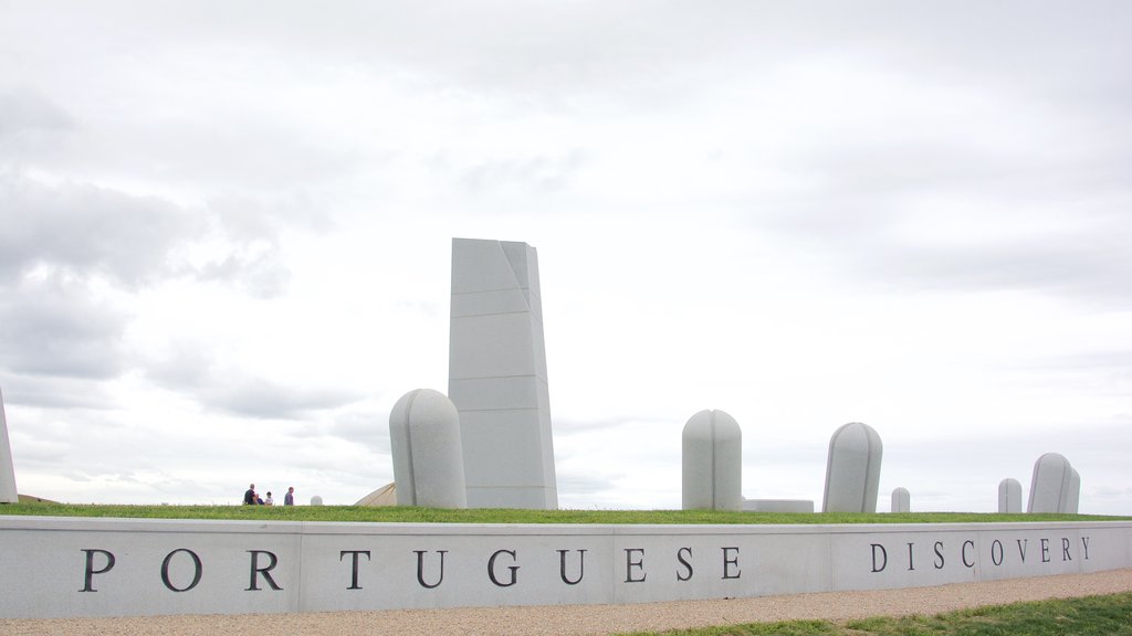 Brenton Point State Park som viser en park og kulturarvsgenstande