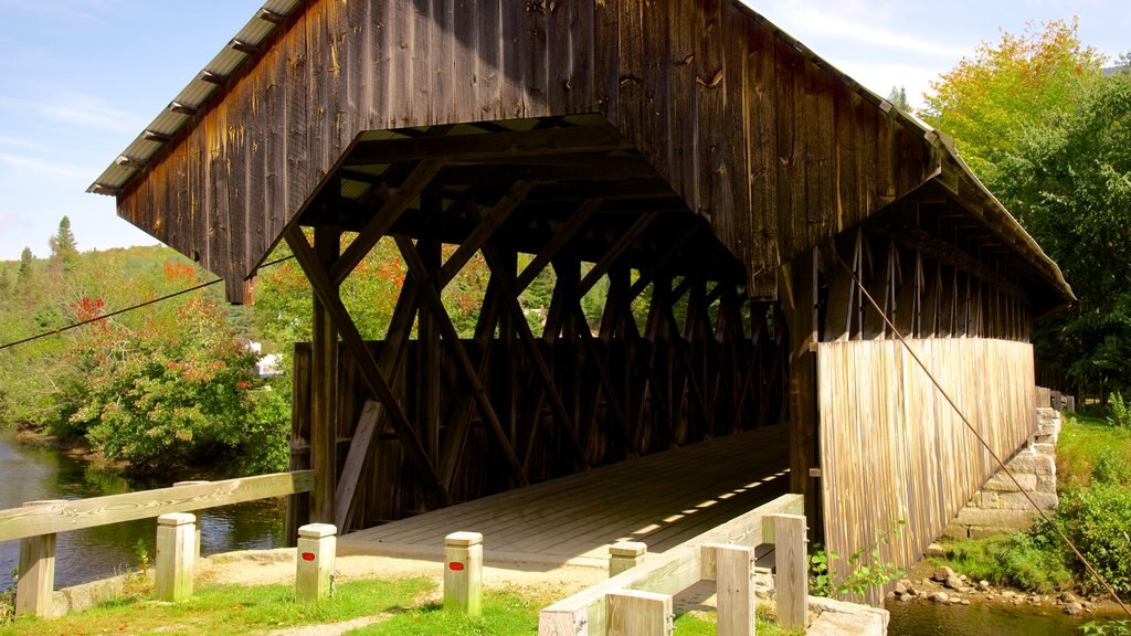 Maine featuring a bridge