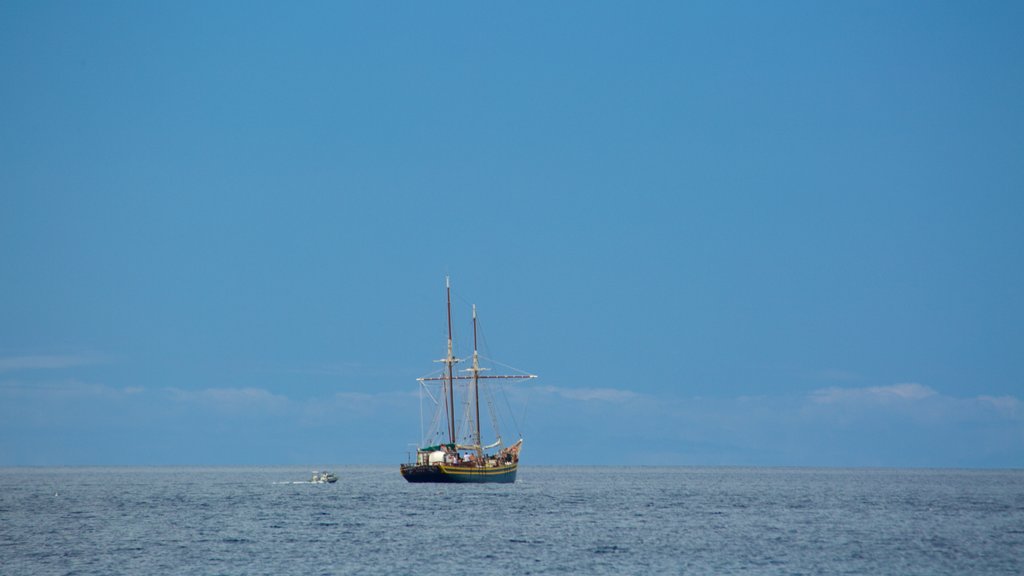 Plage de Jandia mettant en vedette navigation et vues littorales