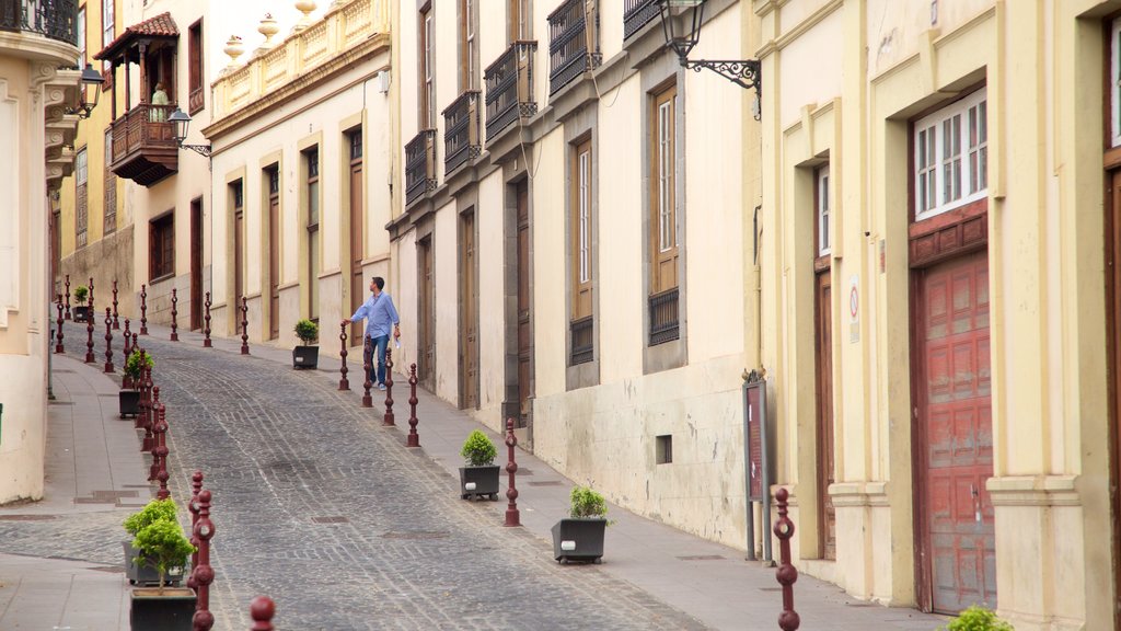 La Orotava showing a city