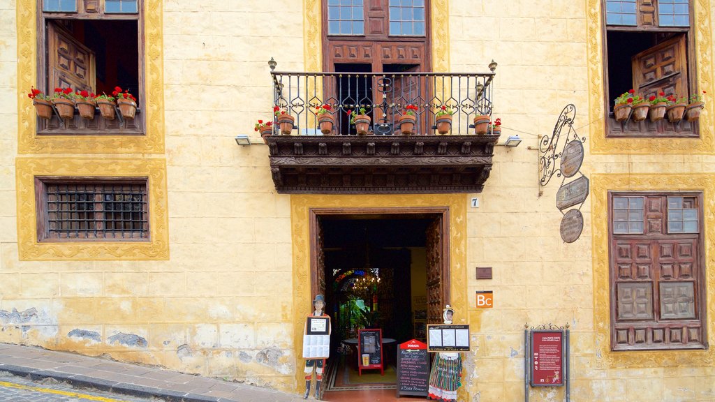 La Orotava mostrando una ciudad