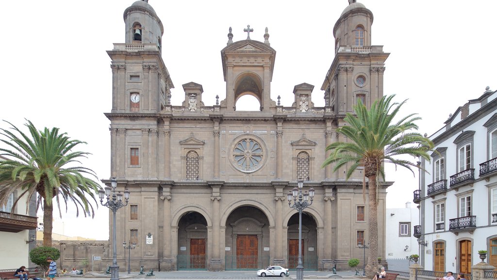 Catedral de Santa Ana som inkluderer kirke eller katedral, religiøse elementer og historisk arkitektur