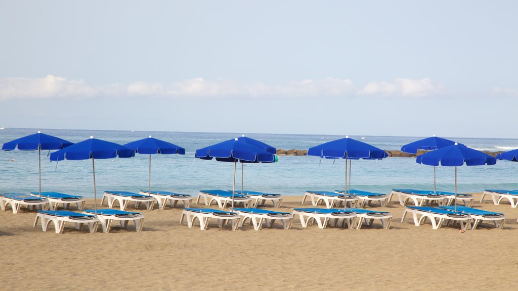 Las Vistas Beach which includes a sandy beach and general coastal views