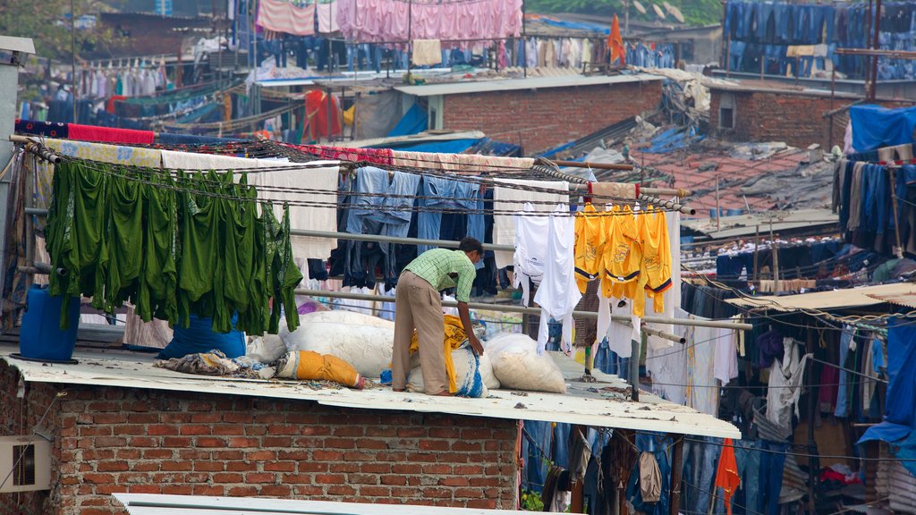 Dhobi Ghat caracterizando uma cidade