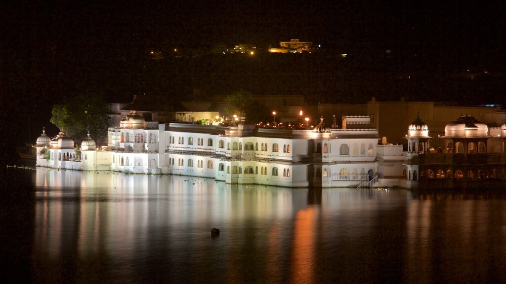Lake Palace At Night