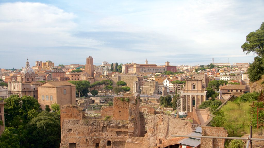 Palatine Hill mostrando uma cidade