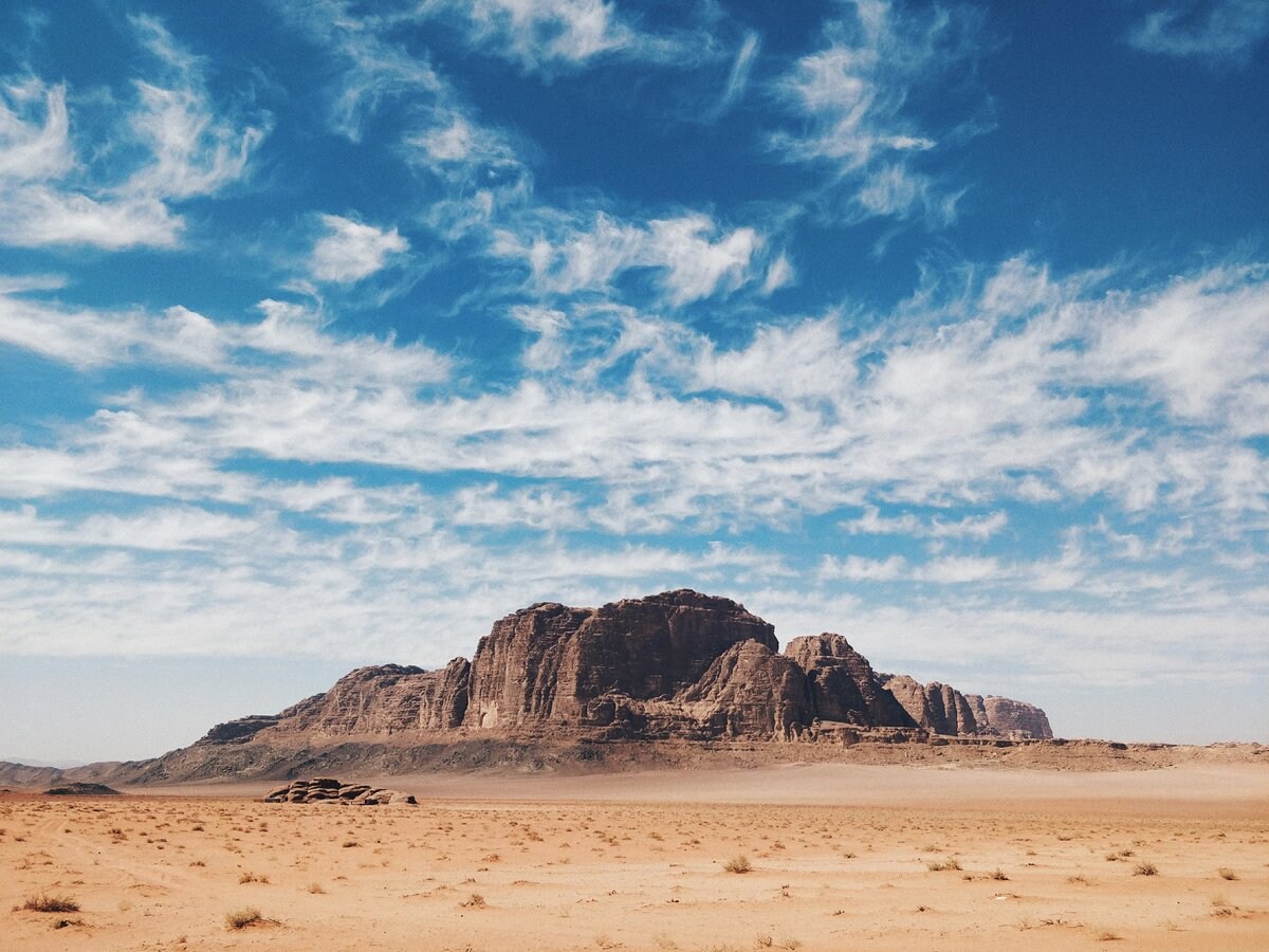 Faszinierendes Wüstenerlebnis Wadi Rum in Jordanien ...