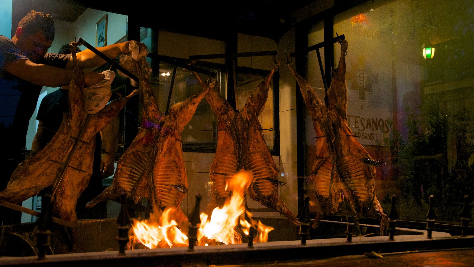 El Calafate bevat interieur en eten