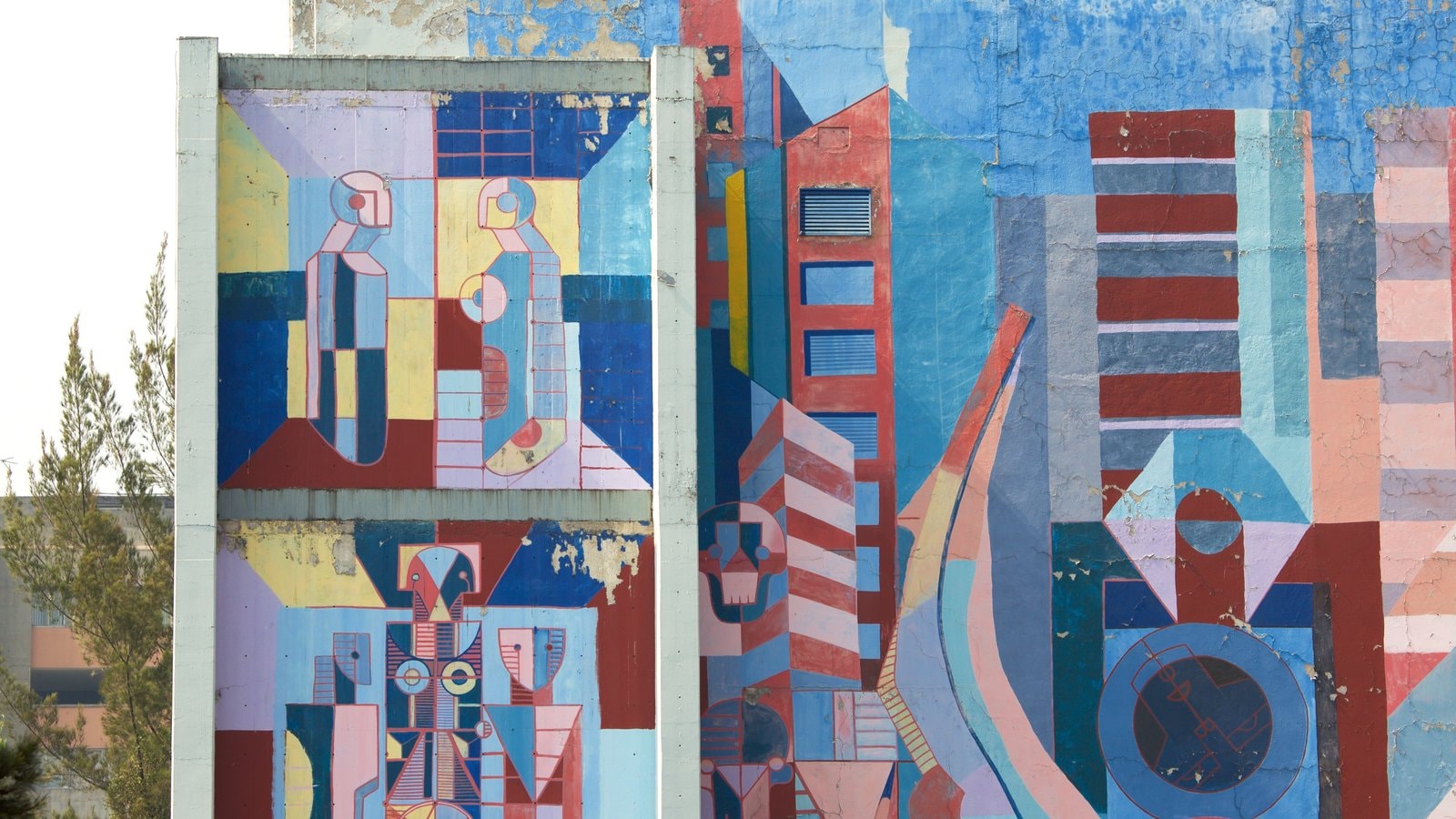 Mexico City featuring outdoor art