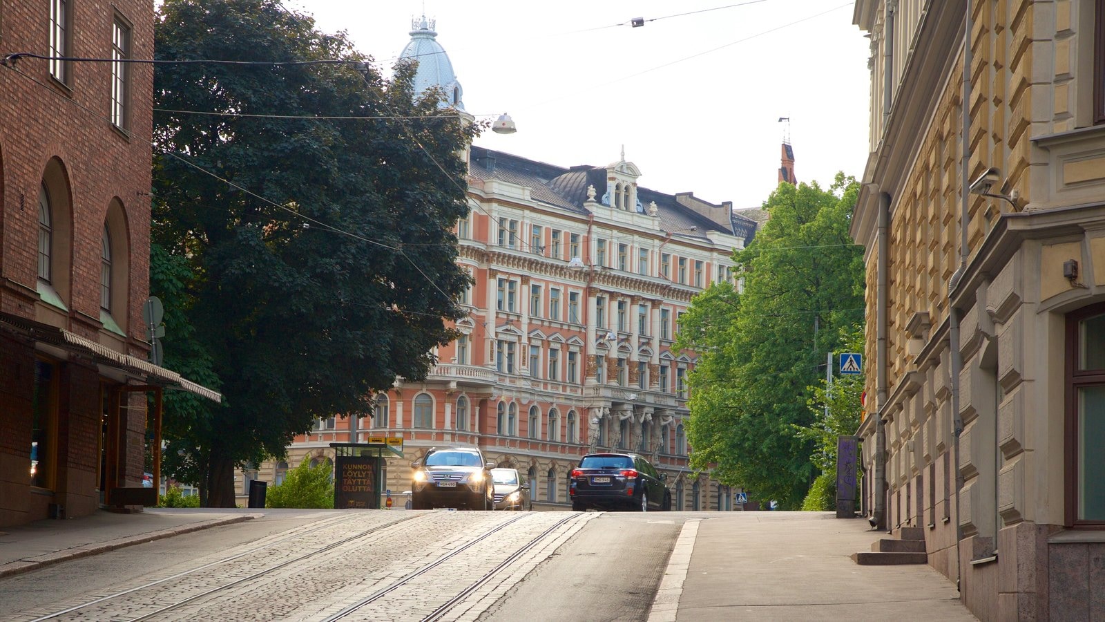 Helsinki inclusief historische architectuur en straten