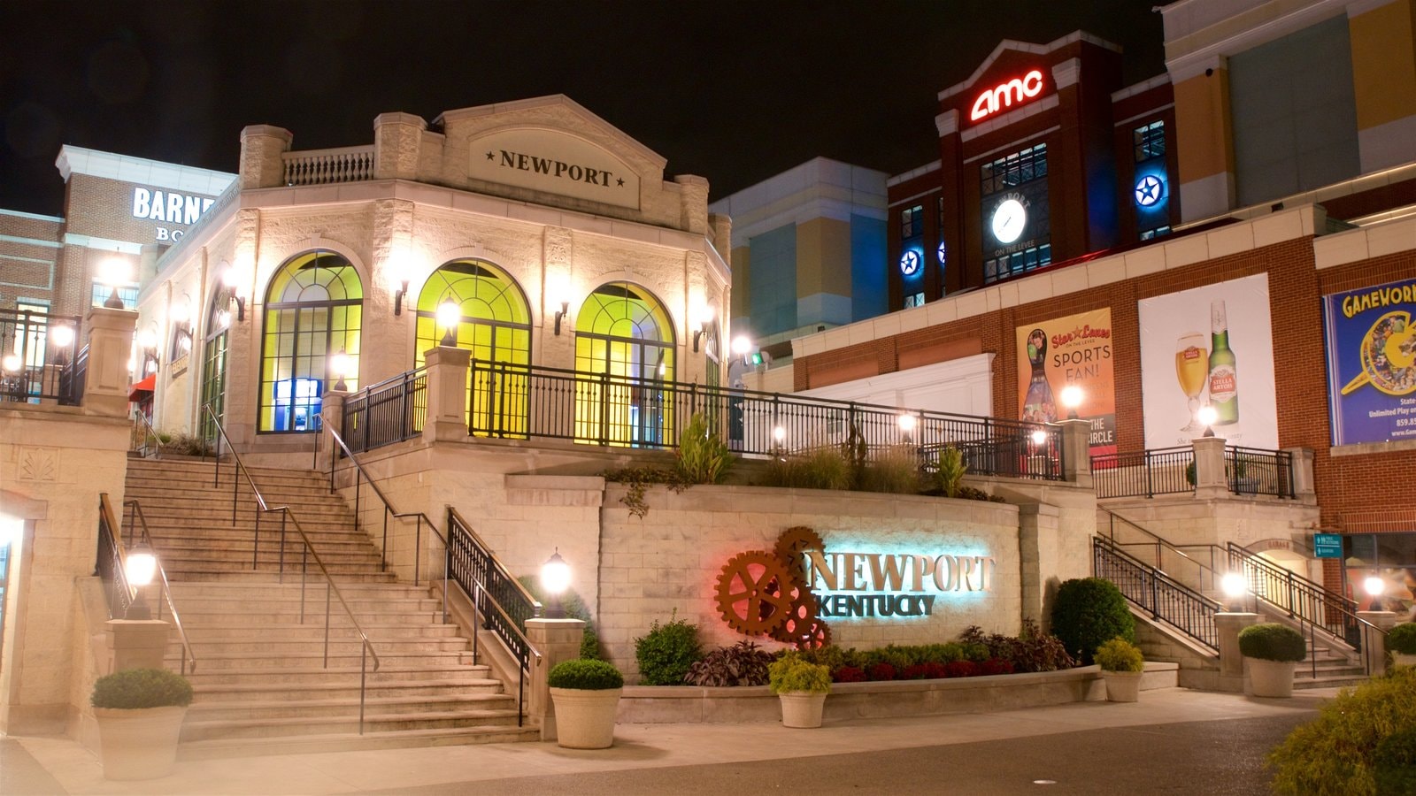 Newport Kentucky Pictures View Photos Images Of Newport Which Includes Night Scenes And Signage