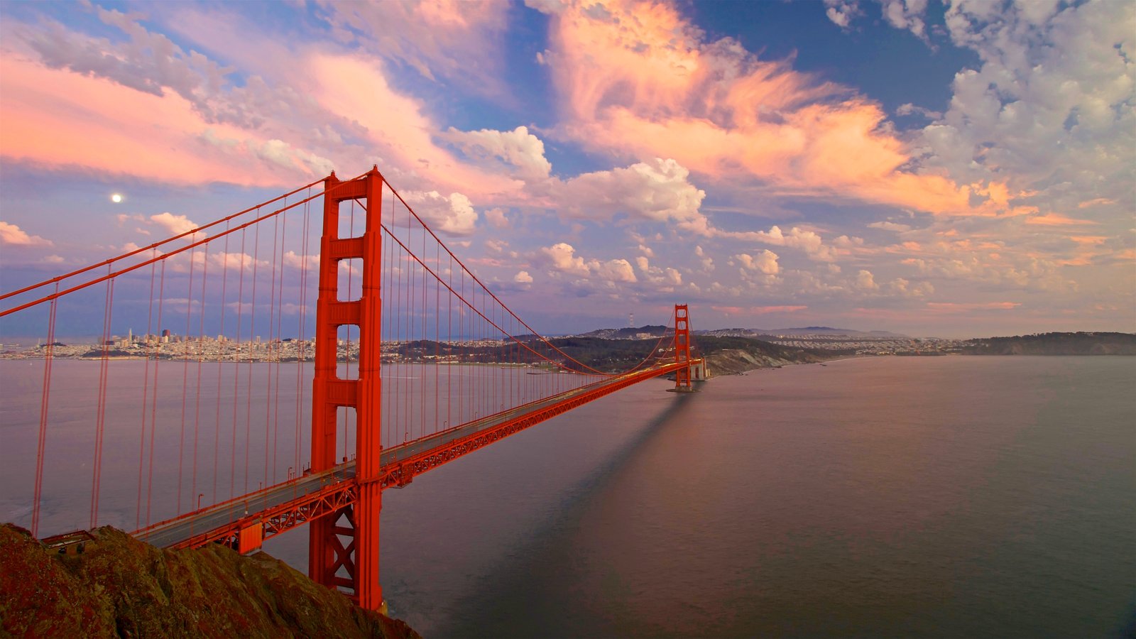 Sunset & Sunrise Pictures: View Images of Golden Gate Bridge