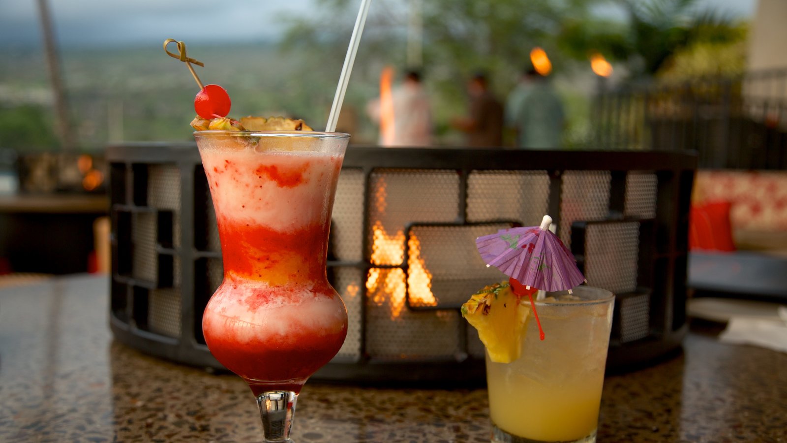 Hawaii featuring drinks or beverages and a bar